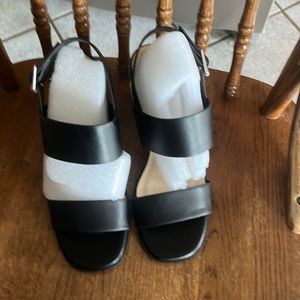 Black sandals